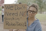 梦见死去特斯拉在得州奥斯汀遭遇抗议活动：反对马斯克Robotaxi计划