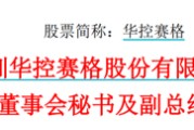 梦见死去华控赛格董事长、董秘、副总经理三高管同日辞职